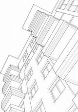 Bloki mieszkalne Imágenes De Stock Arte Vectorial  Depositphotos sketch template