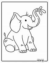 Elephant Coloring Pages Free PDF Printables  Simply Love Coloring sketch template