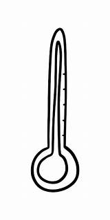 Premium Vector  Thermometer With Mercury To Measure The temperature sketch template