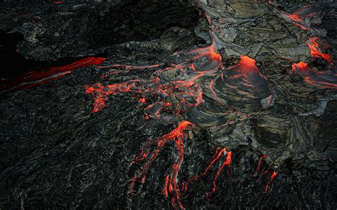 Lava texture, black stone, fire backgrounds, lava textures, stone textures, red burning lava, HD ...