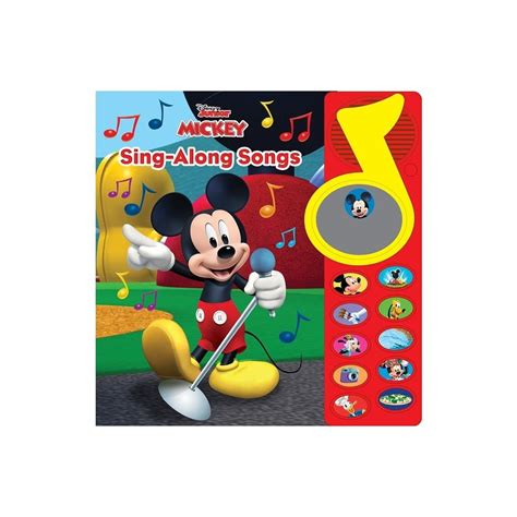 Disney Junior Mickey Mouse Clubhouse: Sing-Along Songs Sound Book - by ...