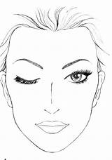 Makeup Artist Coloring Pages  Makeupviewco sketch template