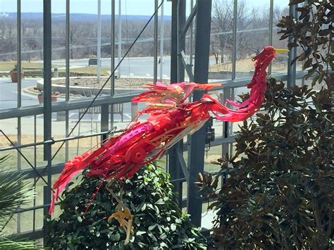 Red Phoenix Bird made from Reclaimed Plastics (2) | Larry Koester | Flickr