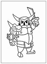 Clash Of Clans Pekka Coloring Pages  Free Printable sketch template