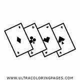 Poker Coloring Pages  Ultra sketch template