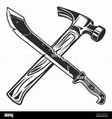 Machete Coloring Pages sketch template