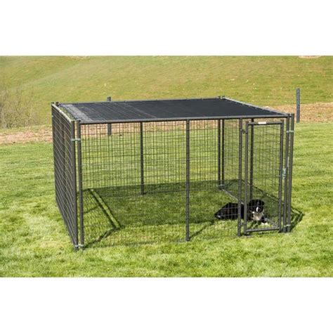 10' x 10' Dog Kennel Shade Cover | Hoover Fence Co.