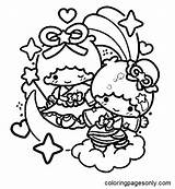 80 Little Twin Stars Coloring Pages  ColoringPagesOnlycom sketch template