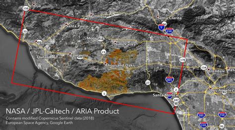 Space Images | Updated Aria Map Of Ca Camp Fire Damage - Map Of ...