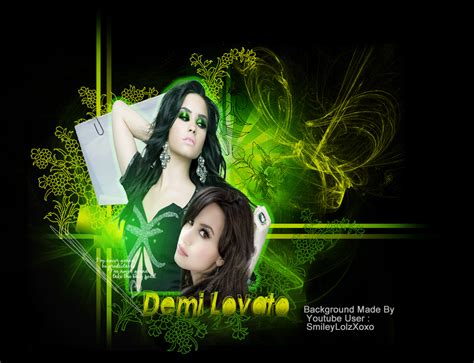 Demi Lovato BG By : SmileyLolzXoxo - Demi Lovato Fan Art (18250204) - Fanpop