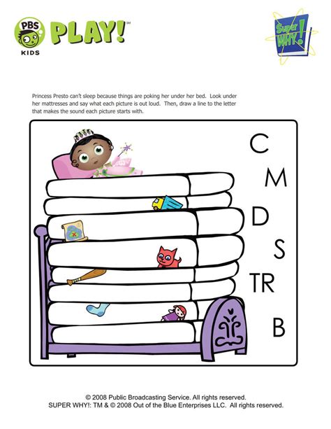 Super WHY! PBS Kids PLAY! Printable #2 by Jack1set2 on DeviantArt