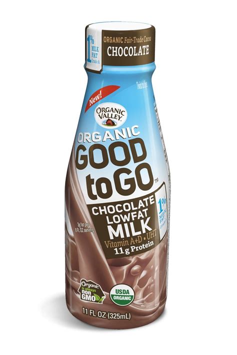 Organic Valley, Organic Good to Go, Single-Serve 1% Low Fat Chocolate ...