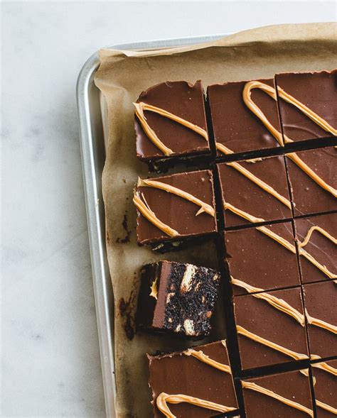 Chocolate Peanut Butter Squares - Pretty. Simple. Sweet.