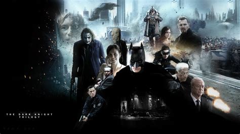 The Dark Knight Trilogy Artwork Wallpaper Hd Superher - vrogue.co