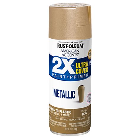 Rust-Oleum Metallic Spray Gold, Gold Metallic Spray Paint