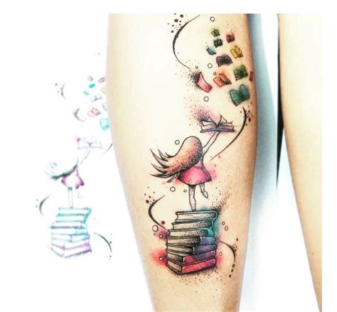 Book lover tattoo | Little tattoo for girls, Book inspired tattoos, Book tattoo