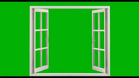 Window 2 White Color | Free Green Screen Video | Free green screen ...