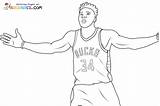 NBA Coloring Page  Home sketch template