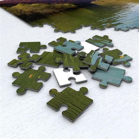 3d model 200 piece jigsaw puzzle