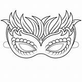 Dibujos De Máscara Para Colorear E Imprimir– ColoringOnlyCom sketch template