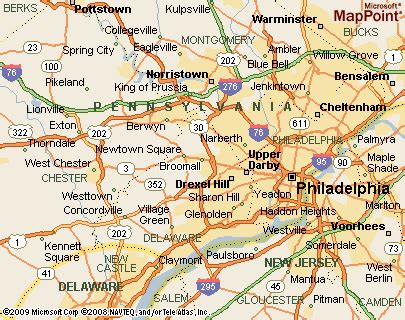 Where is Broomall, Pennsylvania? see regional map & more