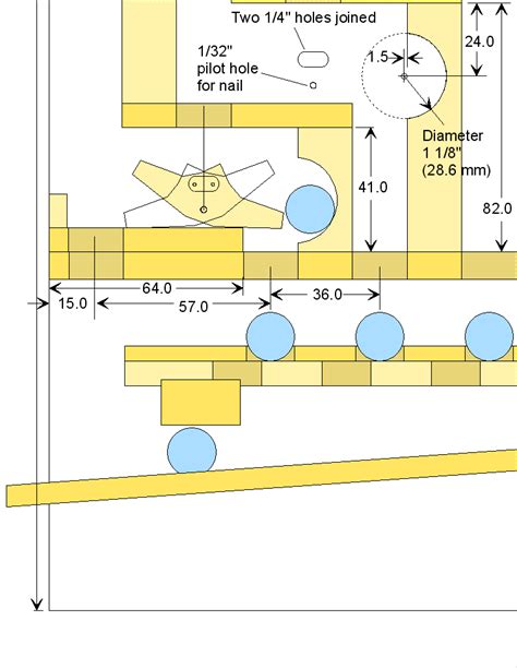 Plans for the marble adding machine