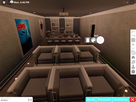 bloxburg movie theater room - vansforgirlskids