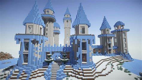 ICE CASTLE CHALLENGE | Minecraft Amino