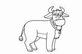 Adorable Bull Coloring Page  Free Printable Pages sketch template