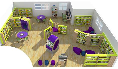 Gallery | Bookspace | School library design, School library, Elementary ...