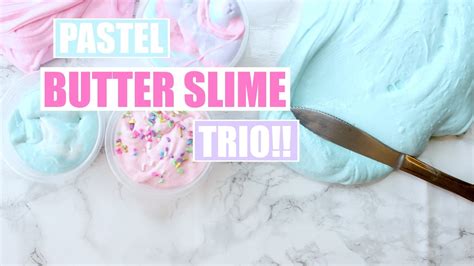 DIY BUTTER SLIME TWO WAYS! - Super easy slime recipe - YouTube