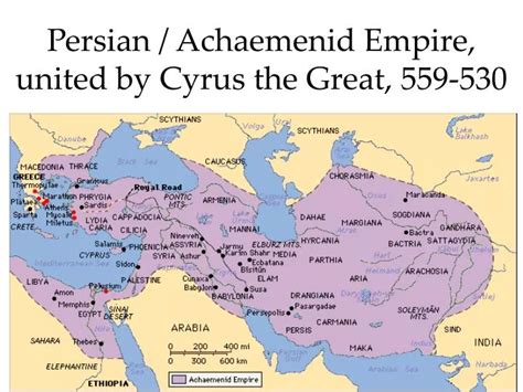 Persian Empire World Map