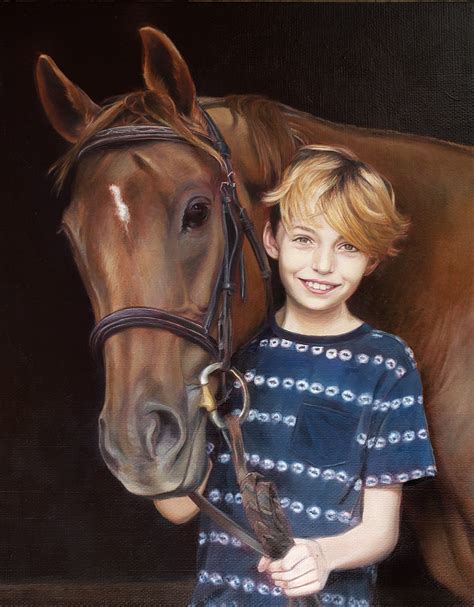 CUSTOM HORSE PORTRAIT - Horse Oil Painting - Horse Painting - Realistic Oil Portrait - Horse Artwork