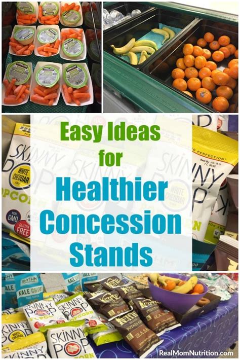 Concession Stand Food Ideas | Examples and Forms