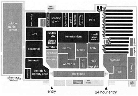 Meijer Store Map - Coldwater, Michigan