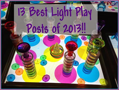 Epic Childhood: 13 Best Light Play Posts of 2013 Sensory Room, Sensory Table, Sensory Play ...