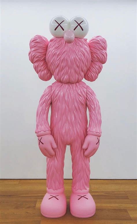 KAWS - KAWS Pink BFF vinyl (Pink KAWS BFF Companion) For Sale at 1stDibs