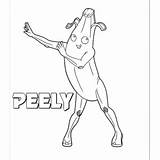 Peely Executioner Kolorowanki Disegni Drawitcute Conga Colorare Emote  sketch template