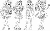 Ever After High coloring Pages To Download And print For free sketch template