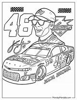 18 NASCAR Coloring Pages Free PDF Printables sketch template