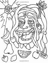 Stoner Coloring Book Etsy Sketch Page sketch template
