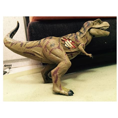 Rare Hasbro Jurassic Park 3 III Dinosaurs Tyrannosaurus Rex T-rex Huge ...