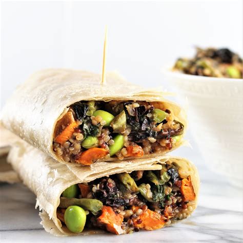 Veggie Protein Wraps | Milk & Honey Nutrition