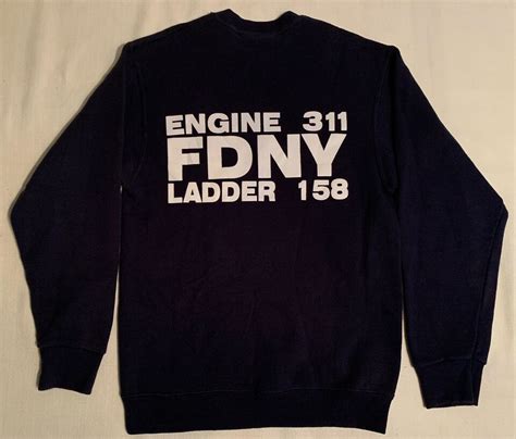 FDNY NYC Fire Department New York City T-shirt Sz S Engine 311 Queens ...