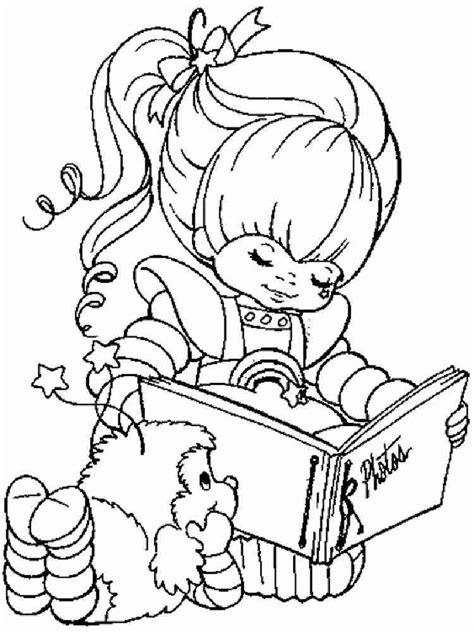 Rainbow Brite coloring pages