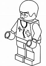 Lego Doctor Coloring Page  Free Printable Pages For Kids sketch template