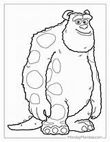 30 Monsters Inc Coloring Pages Free PDF Printables sketch template