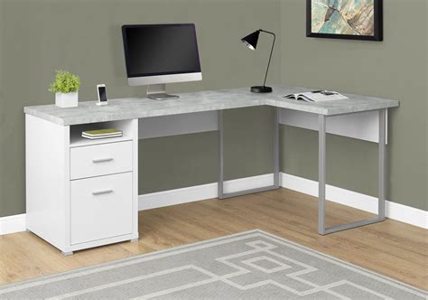 This Darcio L-Shape Corner Desk will be the perfect addition to your ...