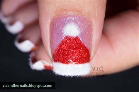 Vic and Her Nails: December N.A.I.L. - Theme 4: Festive French Manicure