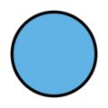 🔵 Blue Circle emoji - Meaning, Copy and Paste
